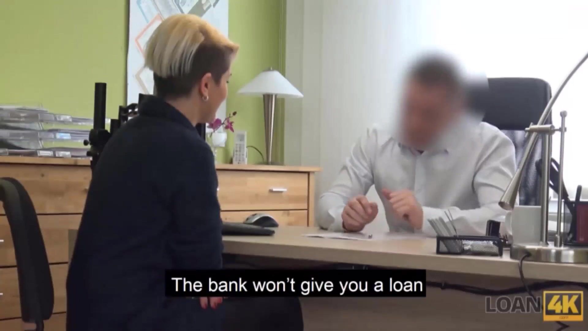 LOAN4K. Owner of a Beauty Salon came for a Lone and gone with Orgasm