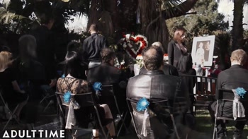 Steve Holmes Wrecks Marley Brinx's Funeral at ADULT TIME