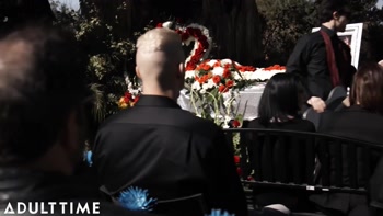 Steve Holmes Wrecks Marley Brinx's Funeral at ADULT TIME