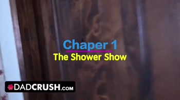 DadCrush - Sexy Babe Caught Dirty Old Man Holding Her Phone While He Jerks Off His Cock