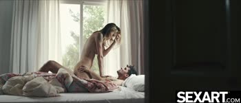 Belle Claire's Sizzling Morning: Big Tits Blowjob & Orgasmic Delight