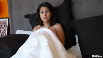 Raven's Kinky Stepfamily Fuck: Hairy Teen (18+) Pussy POV