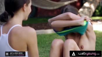 Lana Rhoades & Riley Reid Ignite a Yoga-Inspired Lesbian Frenzy Outdoors