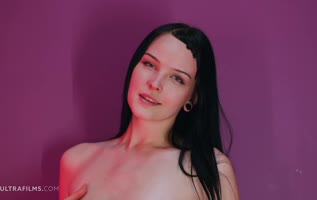 Amelia Riven's Sultry Solo Masturbation