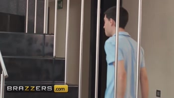 BRAZZERS - Busty Yasmina Khan And Aaliyah Yasin Give Jordi A Big Titty Threesome He’ll Never Forget