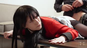 Hot Pearl's Defeat: Savoring Rival's Cum as Tim Deen Teases Her Small Tits