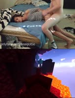 Teal Dottie's College Rendezvous: Fishnets, Minecraft & Steamy Love