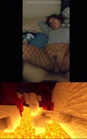 Teal Dottie's College Rendezvous: Fishnets, Minecraft & Steamy Love
