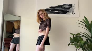Sierra Ky's Sizzling Slender Try-On Haul - Mini Skirts & Transparent Delights!