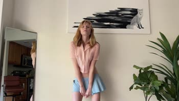 Sierra Ky's Sizzling Slender Try-On Haul - Mini Skirts & Transparent Delights!