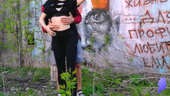 Misstop's Outdoor Seduction: Sucking in Public