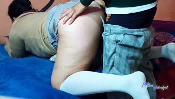 Hot Latina Teen (18+) Loses Virginity in Steamy Creampie Affair