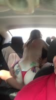 my friends decide to have lesbian sex in my car.