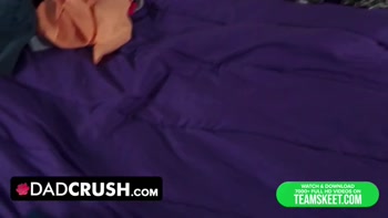 DadCrush - Petite Innocent Redhead Stepdaughter Gets Surprised By Her Stepdad's Cock In The Bathroom