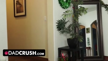 DadCrush - Petite Innocent Redhead Stepdaughter Gets Surprised By Her Stepdad's Cock In The Bathroom