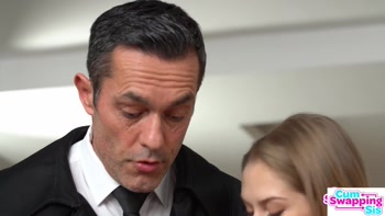 Ivi Rein & Tiffany Tatum Make Step Daddy Be The Judge of Who Sucks Cock Better