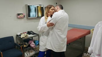 Blair Williams' Big Tit Bonanza: Doctor's Office Threesome