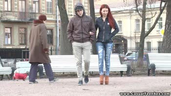 Young Redhead Inga Sizzles in Steamy Teen (18+) Sex Scene