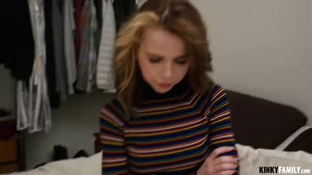 Alina West's Slutsy Stepsis Tease in POV Step Fantasy