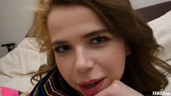 Alina West's Slutsy Stepsis Tease in POV Step Fantasy