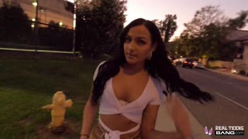 Real Teens (18+) - Bubble Butt Teen (18+) Shoots Her First Porn Video
