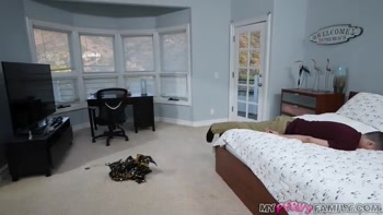 My StepMilf Fucks Me Into Forgetting My Ex On New Years!! - MyPervyFamily