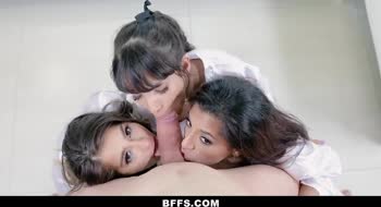 BFFS - Bestie Teens (18+) Fuck Guy Together