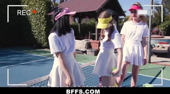 Charlotte Sartre - Sizzling Coach Foursome: Teen (18+) BFFs Satisfy Hungry Jock