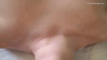 Virgin Brunette's Oiled Bliss: Sensual Massage for Cili