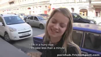 Shy Blonde Teen (18+)'s First Cumshot Thrill