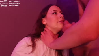 Snowy Bubbles' Face Gets Hammered By Massive Cock