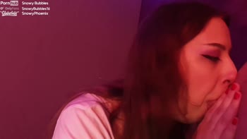 Snowy Bubbles' Face Gets Hammered By Massive Cock
