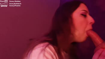 Snowy Bubbles' Face Gets Hammered By Massive Cock