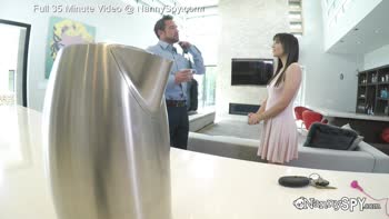 Nanny Caught Live on Cam: Brooklyn Gray Rides Hard and Gives a Sizzling Blowjob