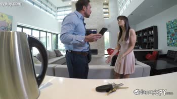 Nanny Caught Live on Cam: Brooklyn Gray Rides Hard and Gives a Sizzling Blowjob