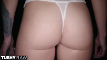 Britt's Petite Perfection: Tiny Blonde Gapes for Mick Blue