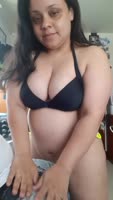 Pregnant Latina MILF Sccruz89 Delivers Deep Throat Orgasm