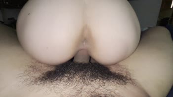 Quickie Interrupted: GuessWhat_11's Big Dick Reverse Cowgirl POV