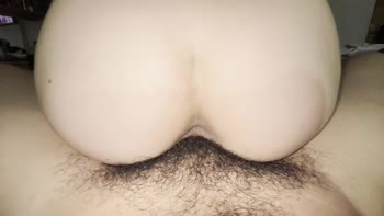 Quickie Interrupted: GuessWhat_11's Big Dick Reverse Cowgirl POV