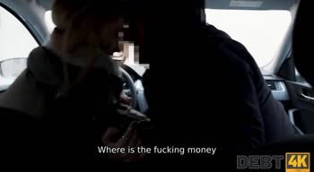 Debt Collector's Dirty Deal: Tattooed Teen (18+) in Rough Sex