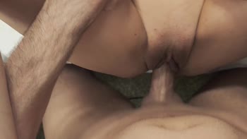 BrickDeville's Intense POV Creampie: Brown Pussy Rides Big Dick Unprotected