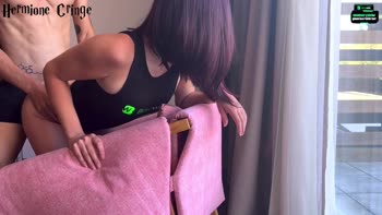 Hermione Cringe's Turk Temptation: Sizzling POV Handjob and Cumshot