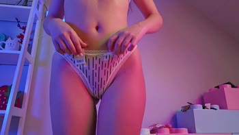 Petitesubkitten's Lingerie Try-On Haul: Redhead in Calvin Klein Panties