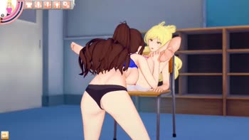 VanillaFaithHentai - Nicole & Jecka's Sizzling Lesbian Seduction in High Def