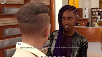 AVN Teller's Steamy Seduction in Vinovella University: Exclusive Visual Novel Gameplay