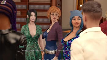 AVN Teller's Steamy Seduction in Vinovella University: Exclusive Visual Novel Gameplay