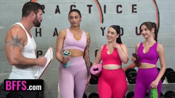 BFFs Orgy Heat: Ariana Starr Joins Brookie Blair & Serena Hill for Uninhibited Fun