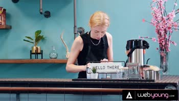 Khloe Kapri's Coffee Break Turns to Scorching Lesbians