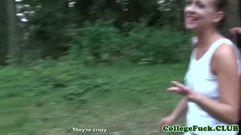 Erick Lewis's Euro Bikini Teens (18+) Outdoor Orgy