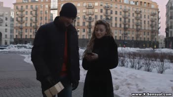 Sonya Sweet's Sultry Encounter: Intimate Moments with a Stranger